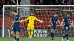 Oblak en el Almería-Atlético.