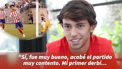 Fue un recital y lo sabe: Joao al hablar de su debut Vs. el Madrid