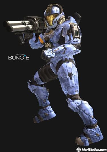 Halo 3, armaduras y armas en artworks