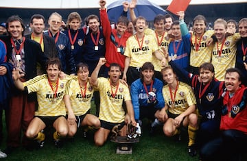 El equipo de la capital de Sajonia se sit¨²a quinto en la lista con ocho t¨ªtulos conquistados en 1953, 1971, 1973, 1976, 1977, 1978, 1989 y 1990.