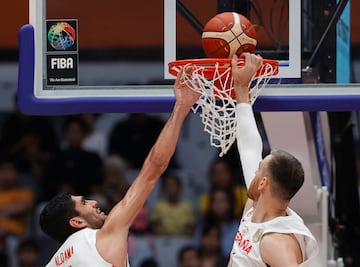 La selección española de baloncesto vence en su debut en el Mundial ante Costa de Marfil.