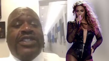 Shaquille O'Neal sincroniza los labios con canción de Beyoncé