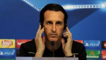 Unai Emery, técnico del Sevilla.