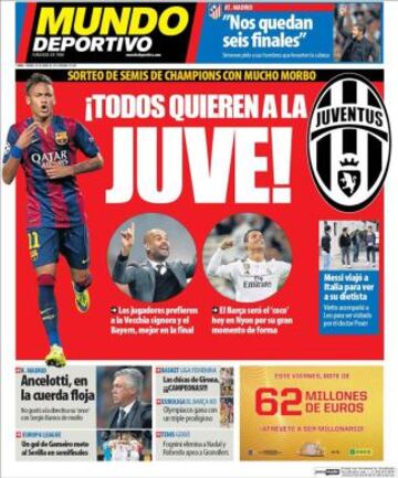 Portadas de la prensa deportiva