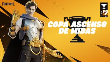 fortnite copa ascenso de midas skin gratis fechas horarios como participar