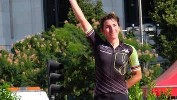 Declaraciones de Bronzini tras ganar la 2º etapa de la Madrid Challenge.