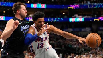 Cuarta derrota en cinco partidos de unos Mavericks en ca¨ªda libre. Los Sixers, sin Embiid, se impusieron a un rival est¨¦ril. Doncic, inmerso en el play in.