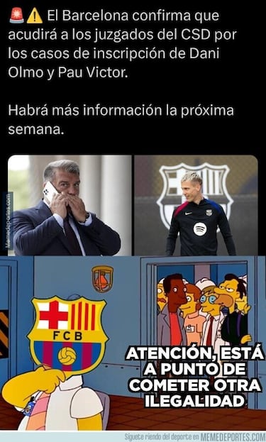 ‘La cautelarísima′ entra fuerte en los mejores memes del caso Dani Olmo