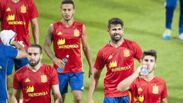Diego Costa sale esta noche a romper su gafe con España