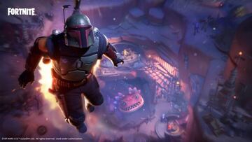 Arte oficial de Boba Fett en Fortnite