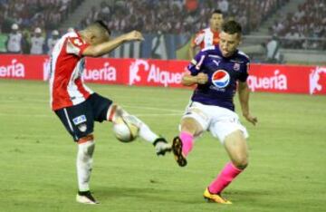  El partido terminó 1-1 con goles de Aguirre y Cabezas en el primer tiempo.