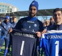 Javier Fernández visitó al HJK Helsinki para promocionar LaLiga