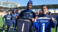 Javier Fernández visitó al HJK Helsinki para promocionar LaLiga