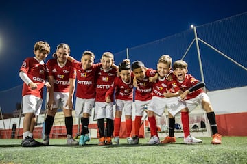 Niños en la Academa Samu Castillejo