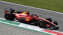 Carlos Sainz (Ferrari SF-23). Monza, Italia. F1 2023.