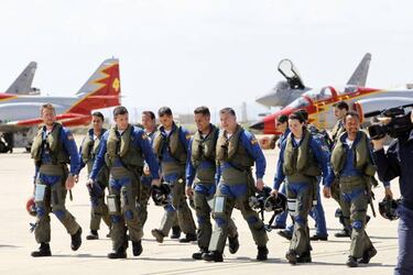 El mejor espect¨¢culo en el aire lo pone la Patrulla ?guila