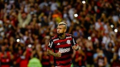 Vidal las hizo todas en Flamengo