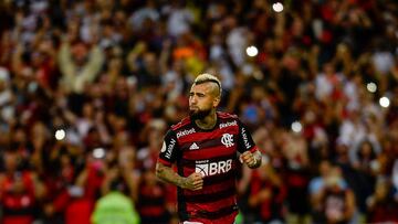 Vidal las hizo todas en Flamengo