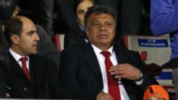 Elías Figueroa asistió a varios partidos de la Copa América.