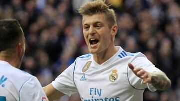 09/12/17 PARTIDO DE PRIMERA DIVISION
REAL MADRID - SEVILLA
GOL TONI KROOS 4 - 0 alegria