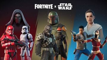 Todos los skins de Star Wars de la tienda de Fortnite regresar&aacute;n estos d&iacute;as