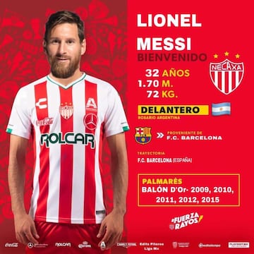 La Liga MX 'ficha' a Messi