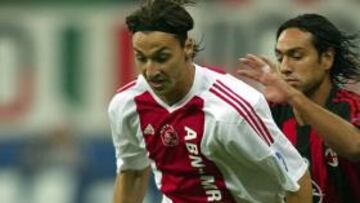 <b>QUERIDO. </b>Ibrahimovic, con la camiseta del Ajax de Amsterdam.