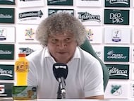 El técnico del Cali habló tras su victoria 3-1 ante Medellín.