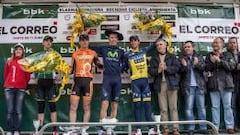 Rui Costa atrapa a Contador a cinco metros de la raya