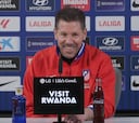 Rueda de prensa completa de Simeone