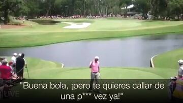 La dura reacción del golfista Sergio García contra un niño