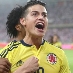 James: "Feliz porque preciso mi gol da el cupo al Mundial"