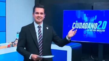 Quién es Gustavo Macalpin, y por qué fue despedido en vivo el conductor de televisión