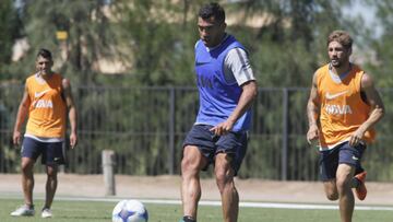 Tevez ya disfruta de la pelota en pretemporada con Boca Juniors