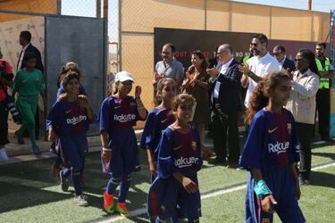 Javier Tebas inaugura LaLiga | Za'atari Social Project
