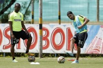 Entrenamiento de Atlético Nacional