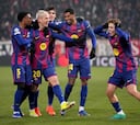 Resumen y goles del Slavia Praga vs FC Barcelona, jornada 7 de la Champions League 25-26