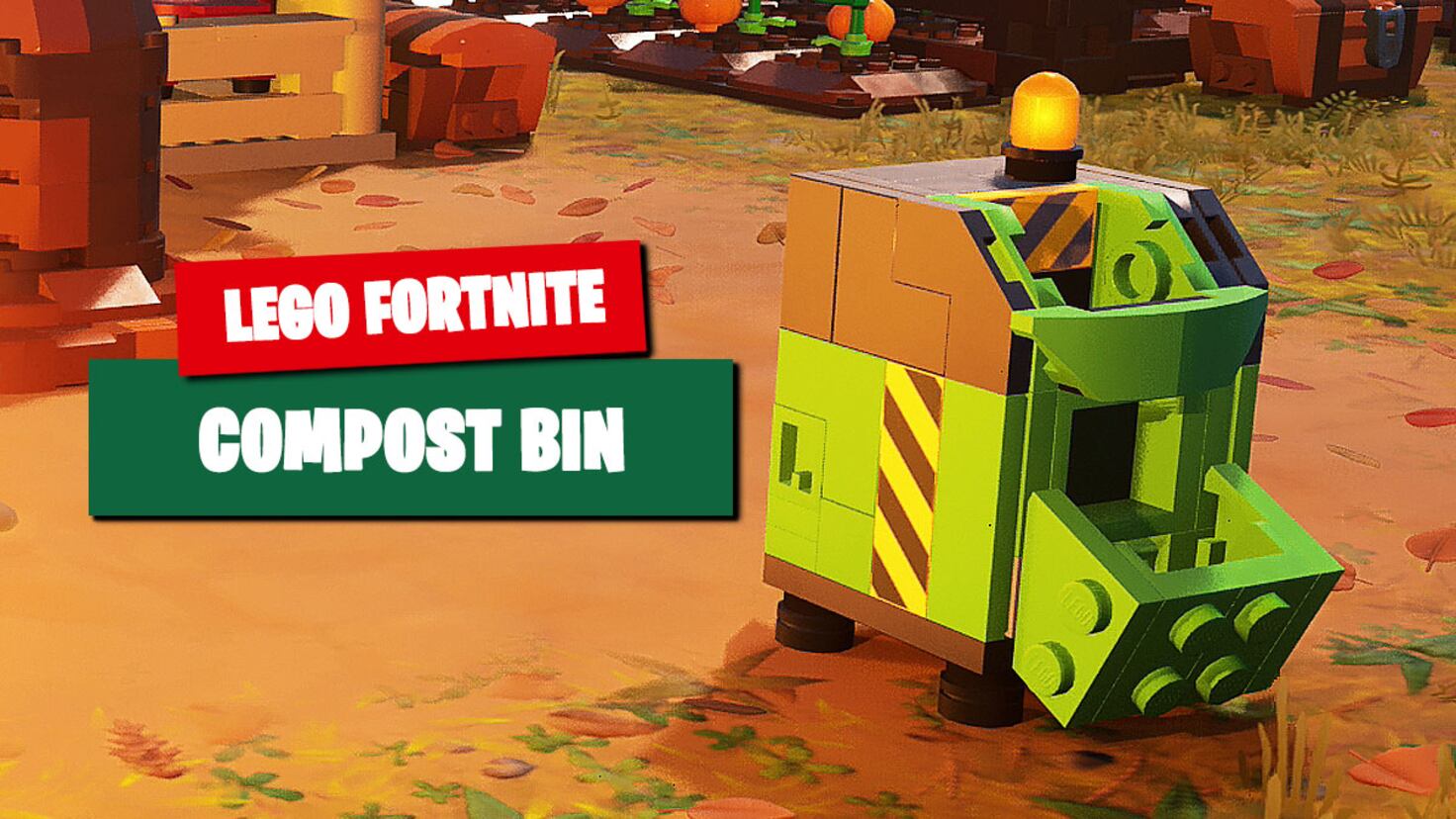 How to make the Compost Bin in LEGO Fortnite Requirements and uses