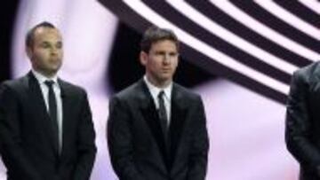 AL MARGEN. El malestar de Cristiano comenz&oacute; al sentirse solo en la gala de los premios de la UEFA.