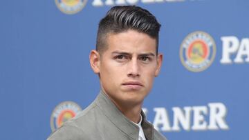 James Rodr&iacute;guez, volante del Bayern M&uacute;nich