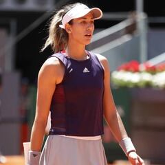 Otro batacazo de Garbiñe en el Mutua: cae en primera ronda