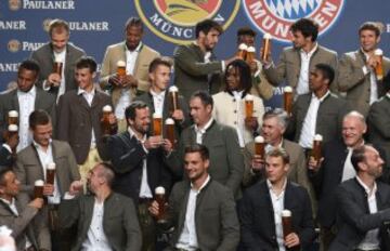 Foto oficial del Bayern de Múnich.