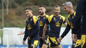 Entrenamiento Deportivo de La Coruña. yeremay pablo Martínez