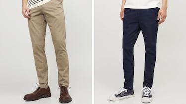 Este es el pantalón chino ‘slim fit’ que no puede faltar en tu armario este otoño: suave y elástico
