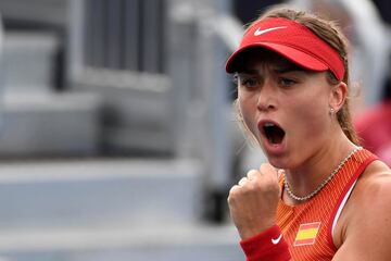 Paula Badosa aseguró la victoria en dos sets contra Swiatek, número 8 del ranking WTA.