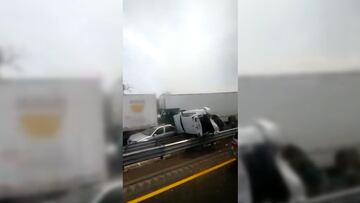 Trágica ´carambola´ en autopista Puebla-Orizaba