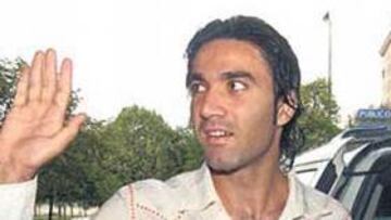 <b>ALEGRE. </b>El nuevo osasunista expresó su felicidad por estar ya en Pamplona.