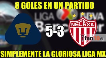 Los memes del triunfo de Pumas ante Necaxa