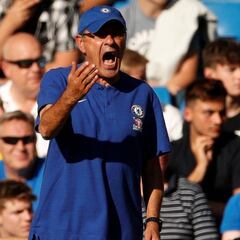 Sarri deja fuera a Drinkwater de la lista para la Europa League