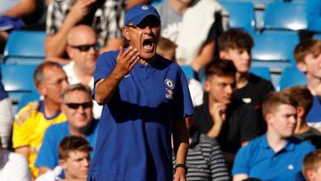 Sarri deja fuera a Drinkwater de la lista para la Europa League